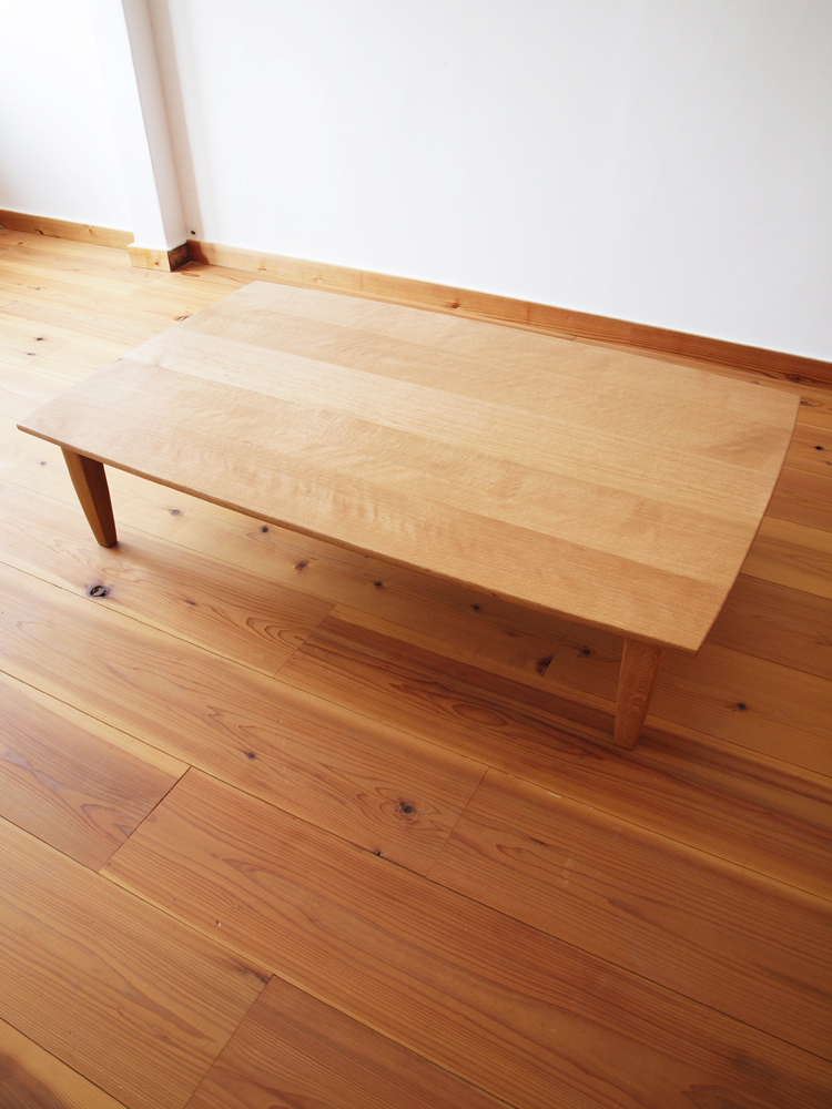 楢の座卓（ローテーブル） | 商品紹介 | 深見木藝