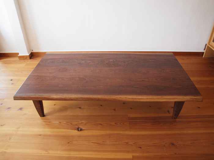 ウォールナット座卓（ローテーブル） | 商品紹介 | 深見木藝