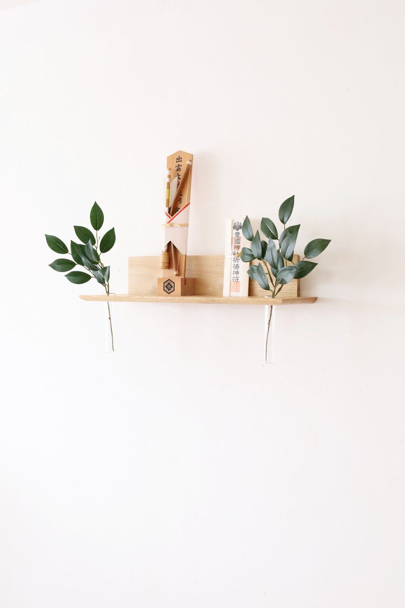 神棚　榊　シンプル