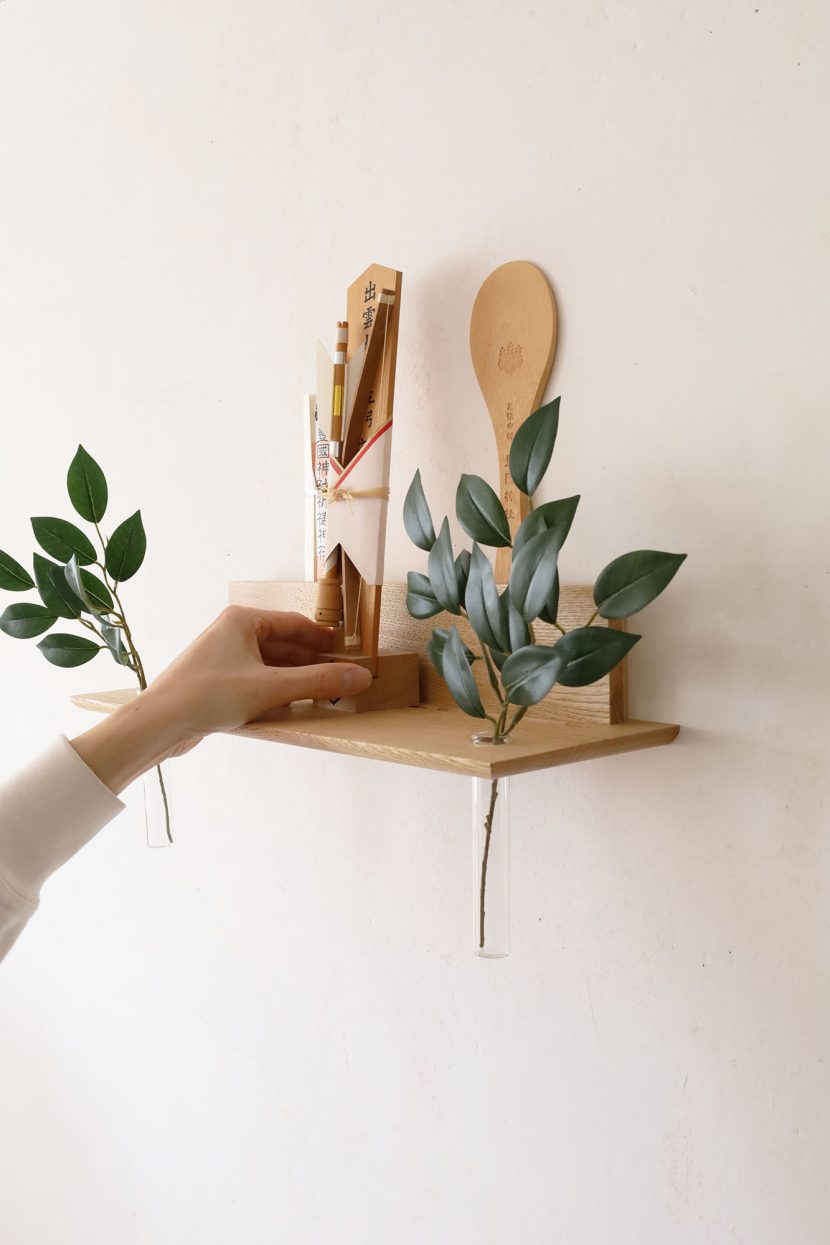 神棚　榊　シンプル