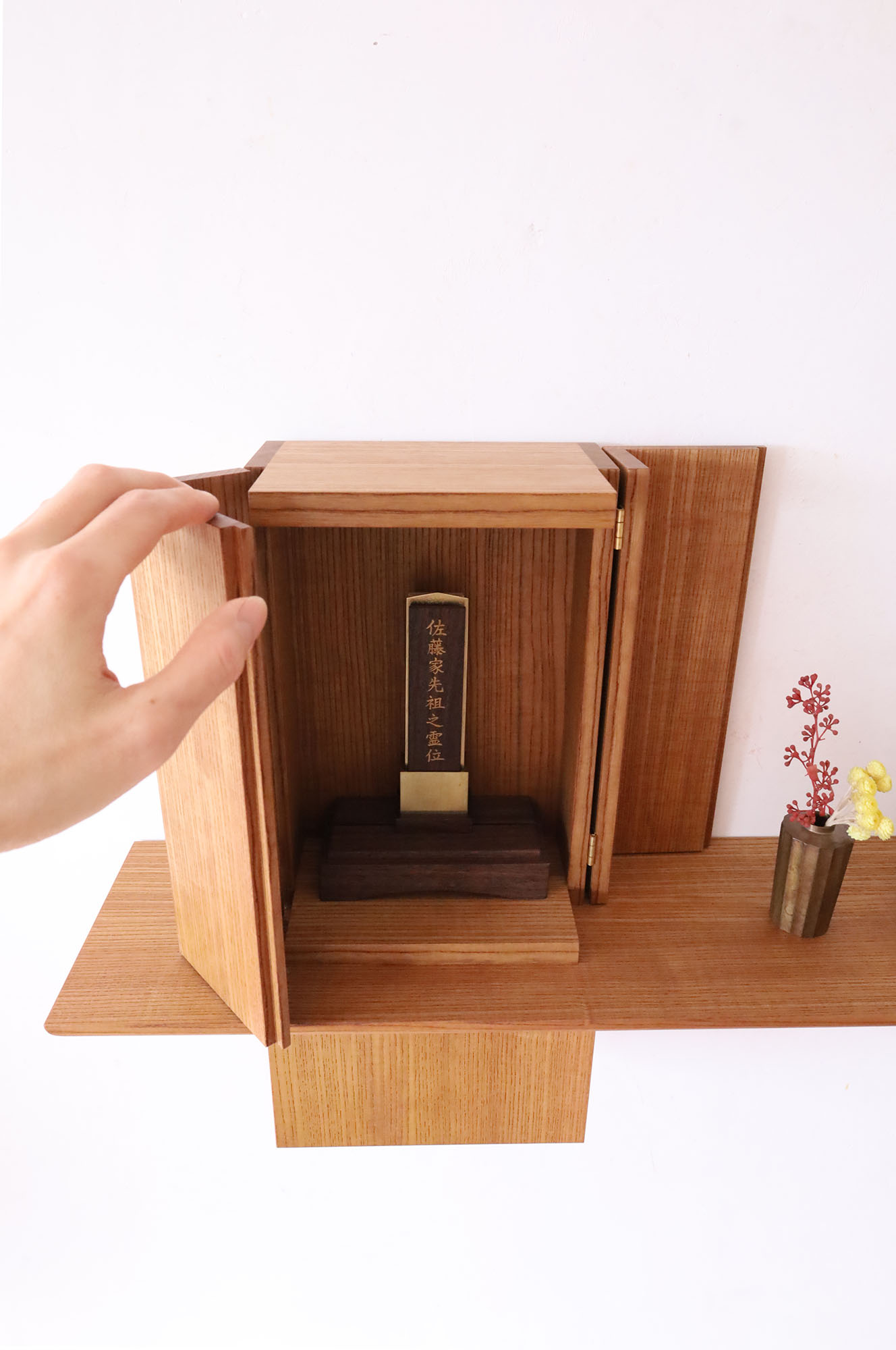 仏壇　壁掛け　位牌　現代仏壇